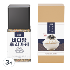 오차즈케 김가루 산이랑 바다랑 후리가케, 3개, 140g