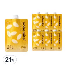 요헤미티 단백질 쉐이크 데일리 곡물맛, 21개, 40g