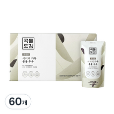 곡물도감 국산 무가당 서리태 가득 콩물두유, 180ml, 60개