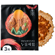 풍심당 쥐불놀이 달고나 누룽지칩 쌀과자 개별포장 인기과자 회사간식, 108g, 3개