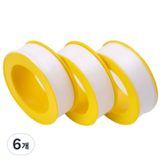 국산 고밀도 테프론 테이프 10m, 6개