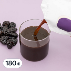 [국산 유산균 함유]즙문가 푸룬주스 푸룬즙 딥워터 임산부 아기 푸룬스틱, 100ml, 180개