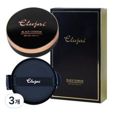 엘루자이 블랙쿠션 리필세트 (21호/23호), 21호 아이보리, 3개