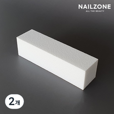 샌딩블럭 120그릿, 2개, 화이트