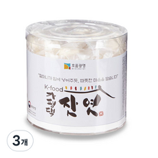 호품광명 가평댁잣엿 원통형, 600g, 3개