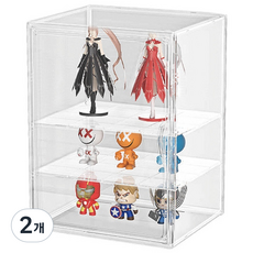 HK.sell 초대형 하이버전 아크릴 진열 박스 칸막이 2개 세트