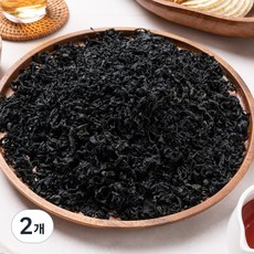 바다안 자른 미역 완도산 건미역 산모미역, 2개
