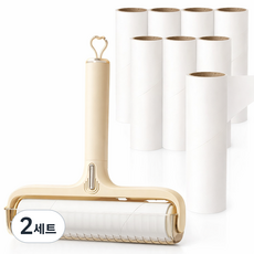 소픽 사선컷팅 돌돌이 테이프 클리너 리필 9개 (540회 사용), 2세트