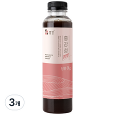 홍강청 제로 Zero 무설탕 프리미엄 수제 생강청 생강차 생강진액, 3개, 1개입, 570g