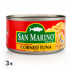 SAN MARINO CORNED TUNA (산마리노 콘드튜나), 3개, 180g
