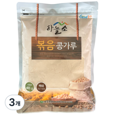 수안보농협 국산 볶음콩가루, 3개, 400g