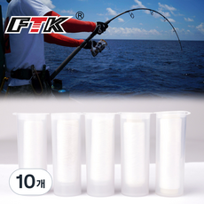 5 탄성 낚싯줄 보강 미끼 미끼 고무줄, 10개