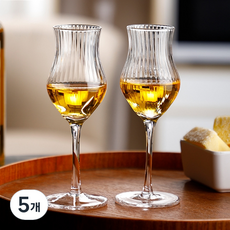 탱이하우스 위스키 플리츠 테이스팅잔, 단품, 5개