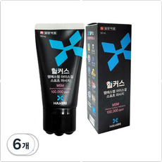 일양약품 헐커스MSM아이스겔 스포츠마사지, 6개, 50ml