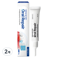 프롬더셀 오랄리페어 강아지 고양이 구내염 치주염 잇몸 염증완화 겔타입 구강 치료제, 2개, 15g