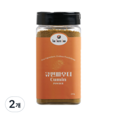 더테이스트랩 큐민 가루 커민 분말 파우더, 2개, 220g