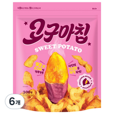 별별 바삭 달콤 고구마칩 92% 원물가득 SNS 원조 일등, 6개, 300g