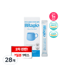 바지오 슬림컷 다이어트 블랙, 28개, 12ml