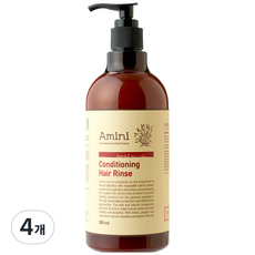 아미니 컨디셔닝 헤어 린스, 4개, 500ml