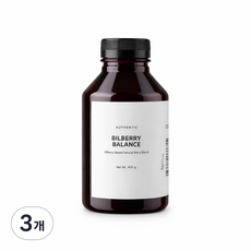 빌베리 밸런스 주스 원액 블루베리 아로니아 건강쥬스, 3개, 400g