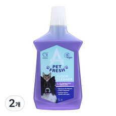 아스토니쉬 바닥클리너 펫프레쉬, 1L, 2개 1L, 2개
