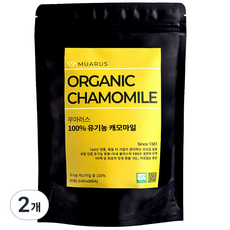 [25년 햇차] 독일 티 전문기업이 생산 관리한 유럽 인증 유기농 캐모마일 무아러스, 1.5g, 2개, 25개입
