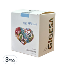 [커피백] 에티오피아 기게사 내추럴 13g x 7입/ 서로 사랑하라/ Ethiopia 스페셜티 커피, 3박스, 7개입