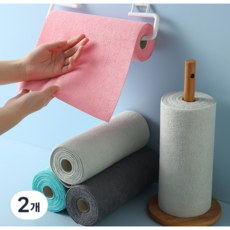 조이초이스 다용도 빨아쓰는 일회용 행주 핑크, 2개, 50개입