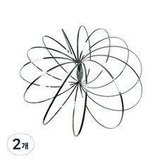 JL매직 [KC인증] 플로우링 놀이템 자유자재로 변환되고 움직이는 과학 마술 토플럭스(Flow Ring), 2개