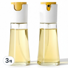 키치넬리 유리 스프레이 오일병 소스병, 3개, 300ml