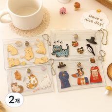 더솜씨 글로시 방수 전사 스티커 케이팝 데몬헌터즈 호작도, 작호도/120-SS-0001, 2개