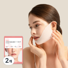 약손명가 브이한 리프팅패치 턱선 브이라인 미백 주름개선 패치, 2박스