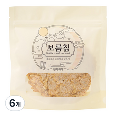 꼬소당 보름칩 현미 귀리 바삭한 누룽지칩, 6개, 100g