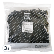 완도 최고집 대용량 완도산 뿌리 다시마 (뿌리다시마 국물용다시마), 3개