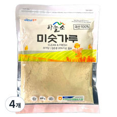 [농협] 수안보농협 100% 국산 미숫가루, 4개, 500g