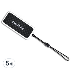 삼성 휴대폰 고리형 태그키 카드키, 5개, 블랙