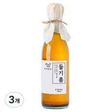 쉬운밥상 진하고 고소한 진짜 들기름, 350ml, 3개