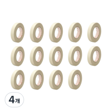 3M 마스킹 테이프 12mm 14개 묶음, 4개