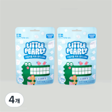 리틀펄리 유아 어린이 자일리톨 장유산균 무설탕 캔디 라이트 요구르트맛, 4개, 35g