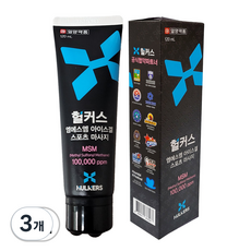 일양약품 헐커스MSM아이스겔 스포츠마사지, 3개, 120ml
