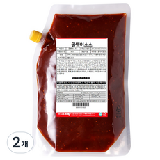 아이엠소스 골뱅이소스, 2개, 2kg