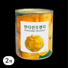 삼도식품 만다린 오렌지 밀감, 830g, 2개
