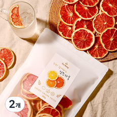 티랑 건조자몽 (원형), 2개, 1개입, 200g