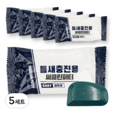 써클린 퍼티 틈새메꾸미 30g 6개입 세트 클린키트 포함, 5세트