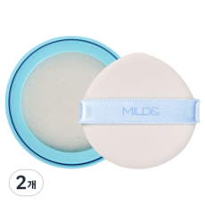 마일드앤 순 선쿠션 무기자차 자외선차단제 선팩트 리필 SPF+ PA++++, 2개, 15g