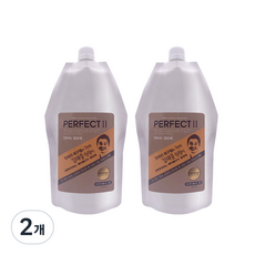 김태중 탄머리 복구펌 퍼펙트II 시리즈 헤어 전처리 영양제 트리트먼트, 400ml, 2개