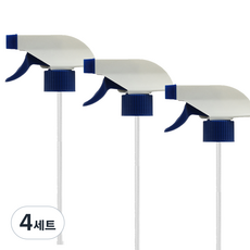 분무기 헤드 3개/ 28파이 교체형 블루/스프레이건 펌프, 블루, 4세트