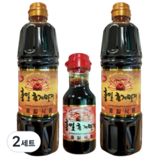 홍일식품 홍게맛장소스골드900ml +200ml, 2세트, 2L
