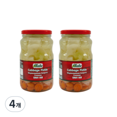 Alata Cabbage Pickle Inspired by Turkish Tradition 터키 양배추 피클, 4개, 700g
