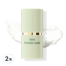 히스토어 네츄어렌 아우라 퍼퓸 밤 모닝라이브러리, 2개, 4.5g
